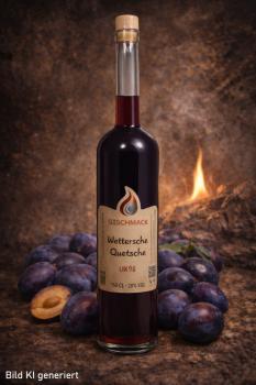 G-SCHMACK Wettersche Quetsche Likör, 20% vol., 1,5 L Flasche Magnum