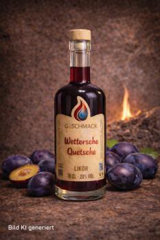 G-SCHMACK Wettersche Quetsche Likör, 20% vol., 0,7 L Flasche