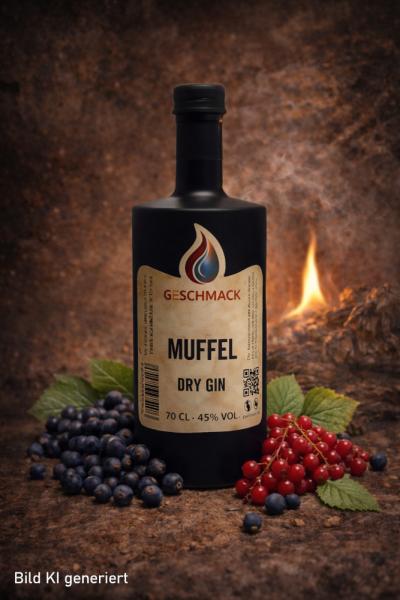 G-SCHMACK Muffel Dry Gin, 45% vol., 0,7 L Flasche
